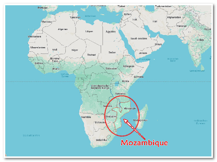 Explore The Borders Of Mozambique With Its 6 Neighbors